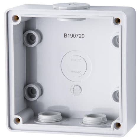 side bracket metal junction box depth|shallow electrical box.